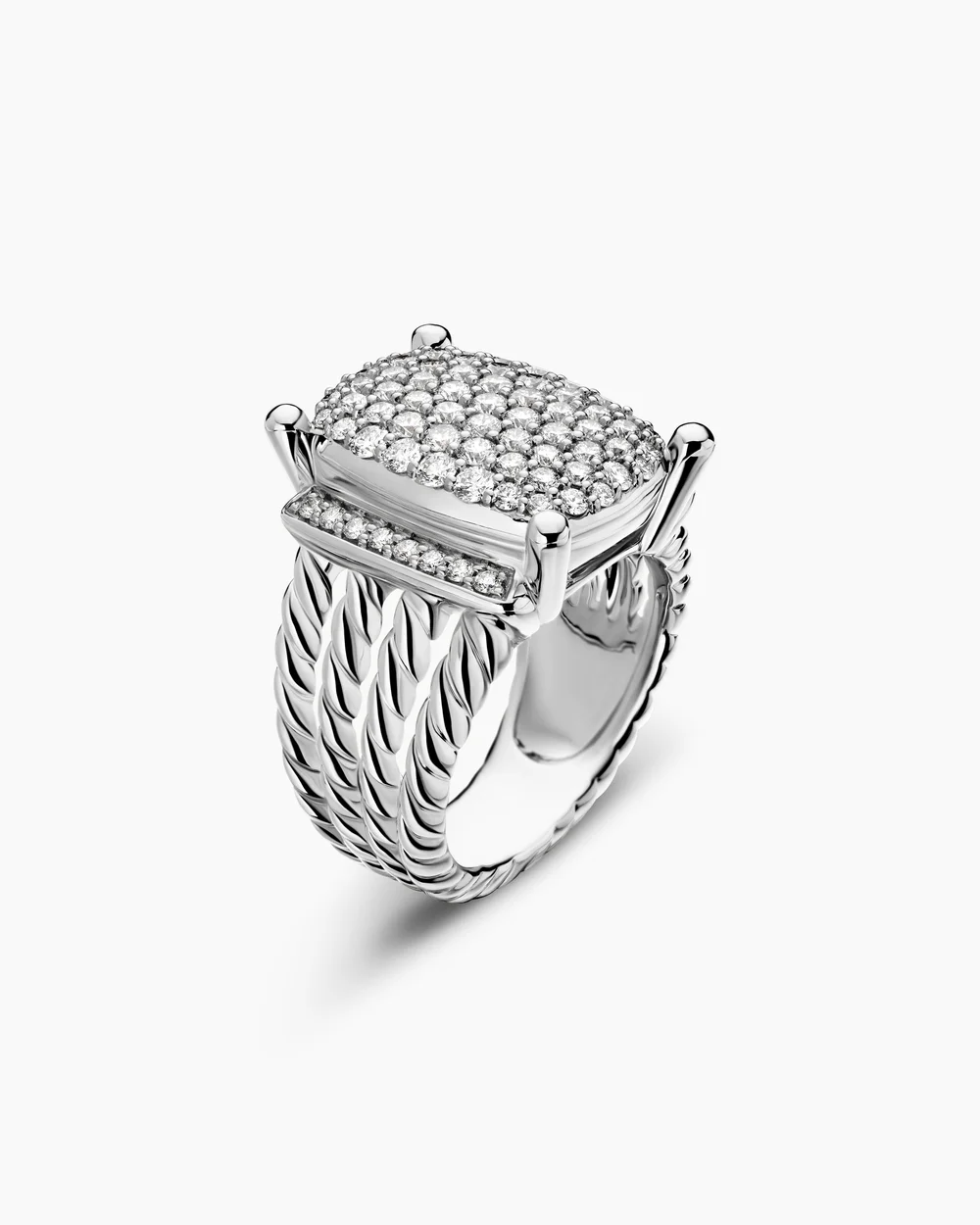 Wheaton® Ring Sterling Silver with Diamonds