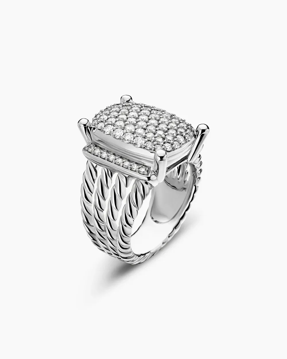 Wheaton® Ring Sterling Silver with Diamonds
