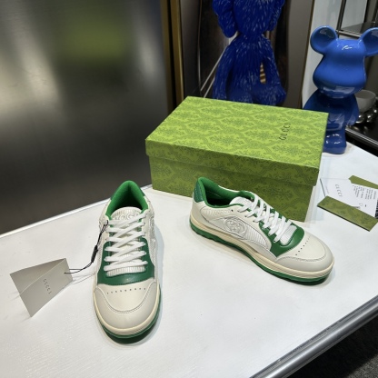 off-white & green mac80 sneakers