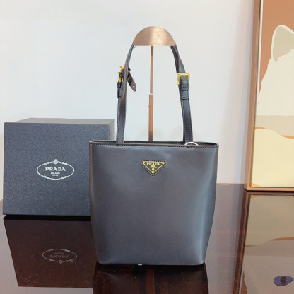 Saffiano Leather Prada Panier Bag