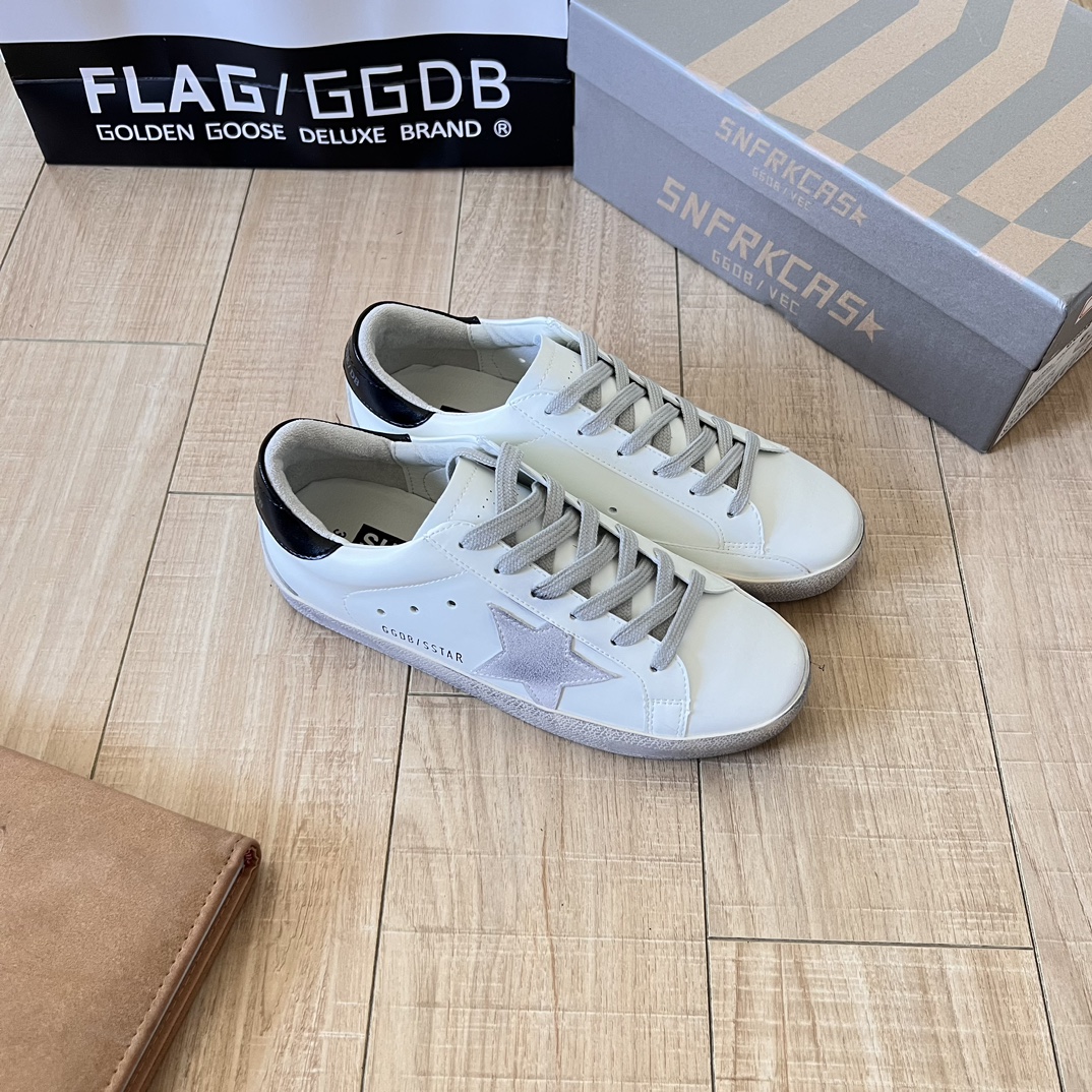 Silver Swarovski crystal star and heel tab