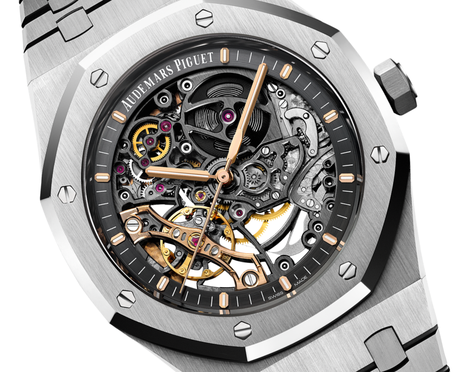 ROYAL OAK DOUBLE BALANCE WHEEL OPENWORKED Ref. 15407ST.OO.1220ST.01