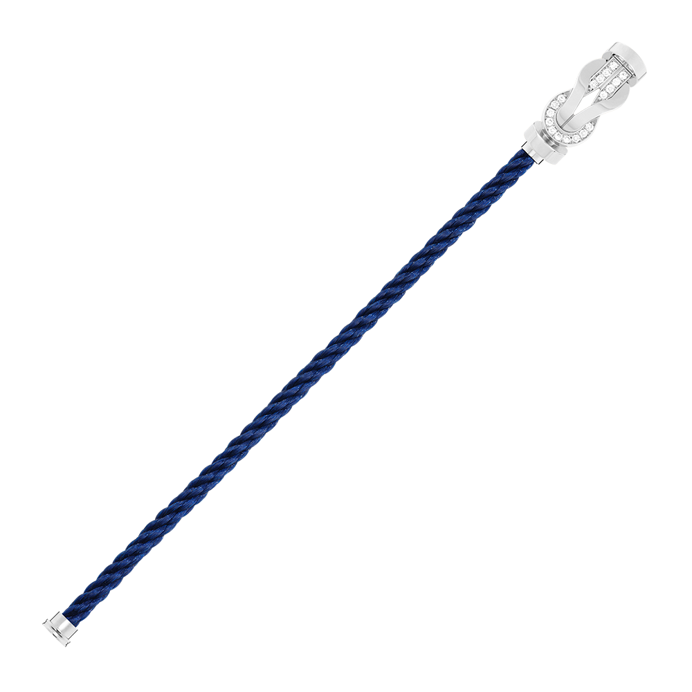 CHANCE INFINIE BRACELET 18K WHITE GOLD AND DIAMONDS LARGE MODEL