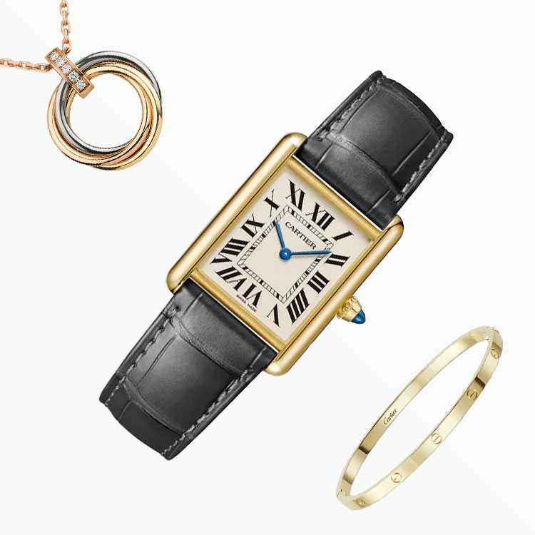 3-Piece Tank Lothtuis Yellow Gold & Diamond