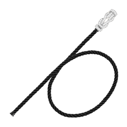 CHANCE INFINIE BRACELET 18K WHITE GOLD AND DIAMONDS LARGE MODEL