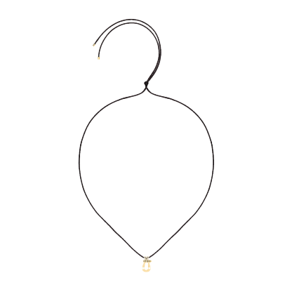 FORCE 10 PENDANT 18K YELLOW GOLD AND DIAMONDS LARGE MODEL