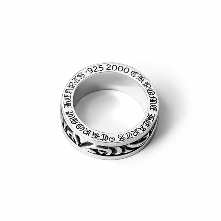 SCROLL SPINNER RING