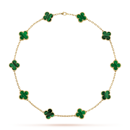 Vintage Alhambra necklace, 10 motifs
