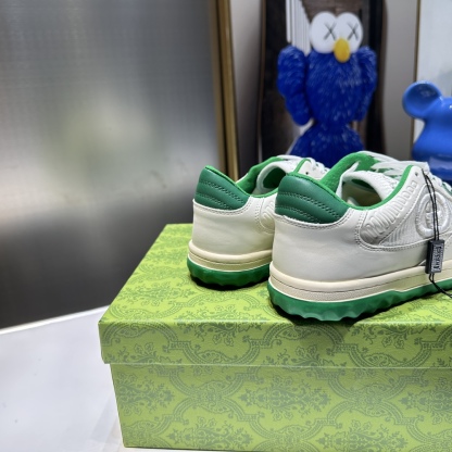 off-white & green mac80 sneakers