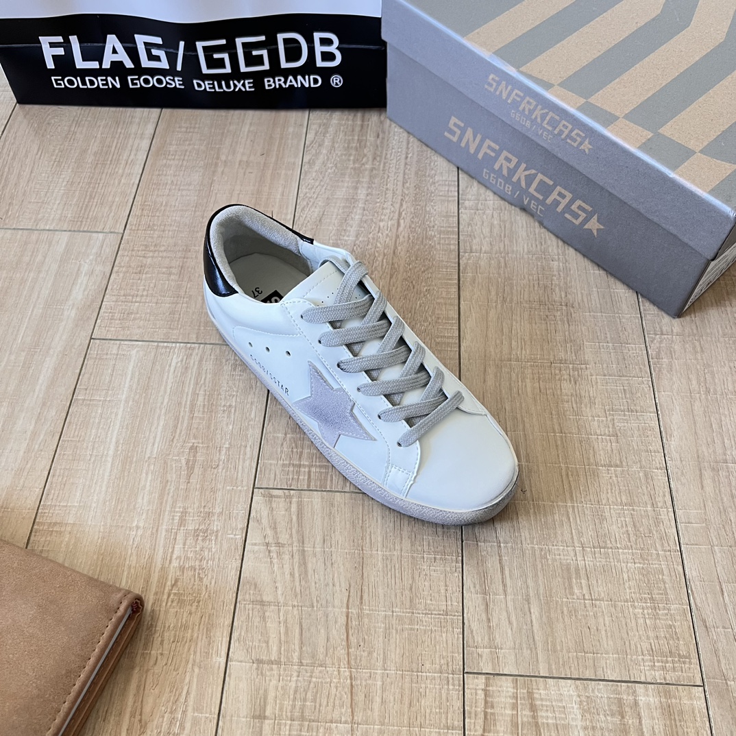 Silver Swarovski crystal star and heel tab