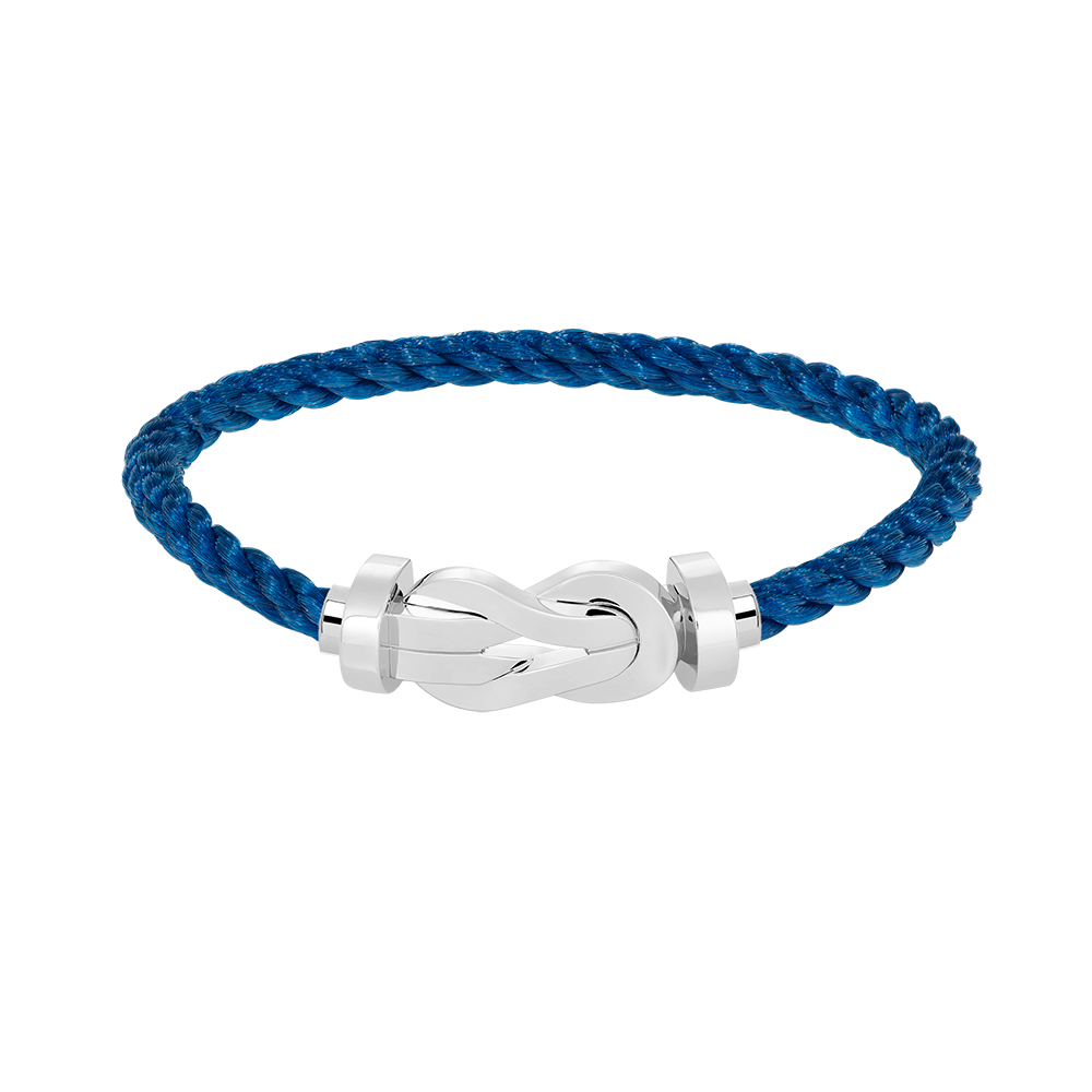 CHANCE INFINIE BRACELET 18K WHITE GOLD LARGE MODEL