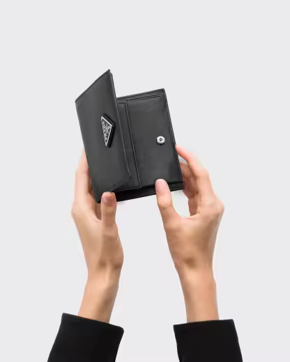 Small Saffiano Leather Wallet