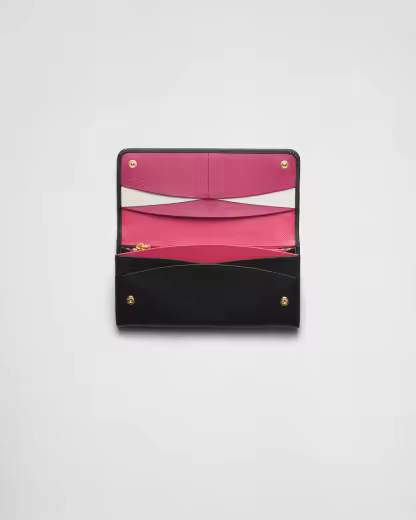 Large Saffiano Leather Wallet