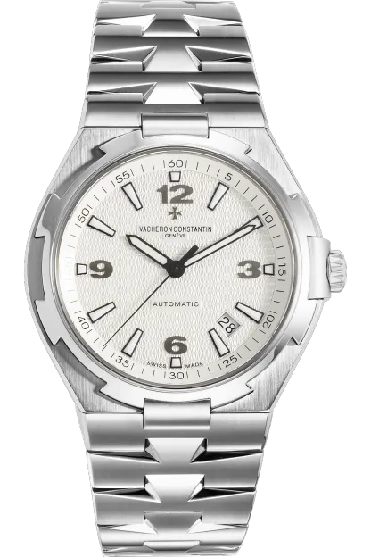 47040/B01A-9093  Overseas Automatic Stainless Steel / Silver