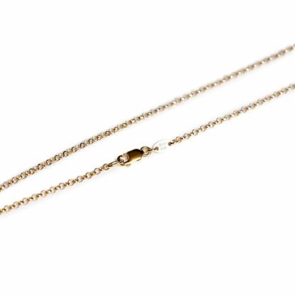 22K GOLD CROSS WITH ONE GOLD BALL CHARM