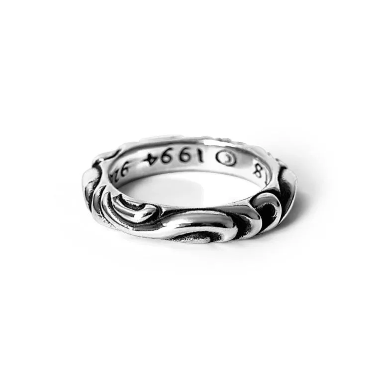 SCROLL BAND RING