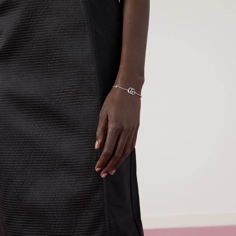 DOUBLE G MOTHER OF PEARL BRACELET