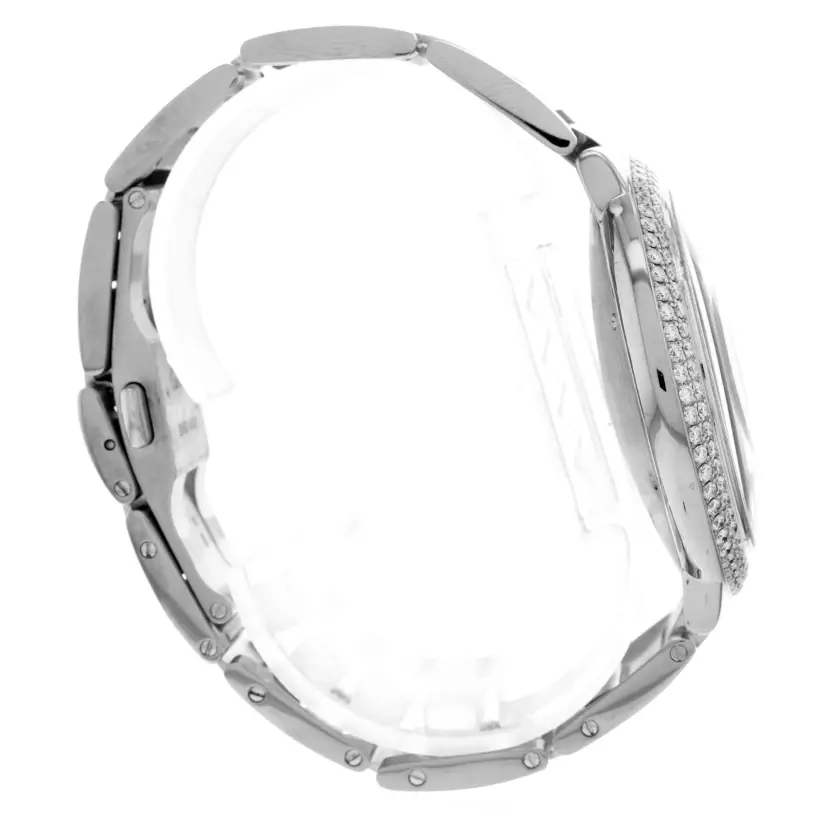 42MM Cartier Ballon Bleu White Gold with Diamonds