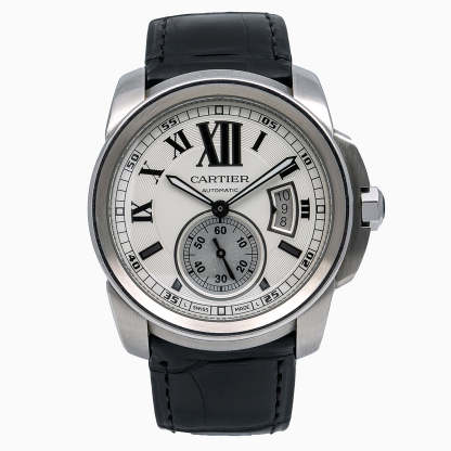 CARTIER CALIBRE DE CARTIER W7100037 42MM SILVER DIAL