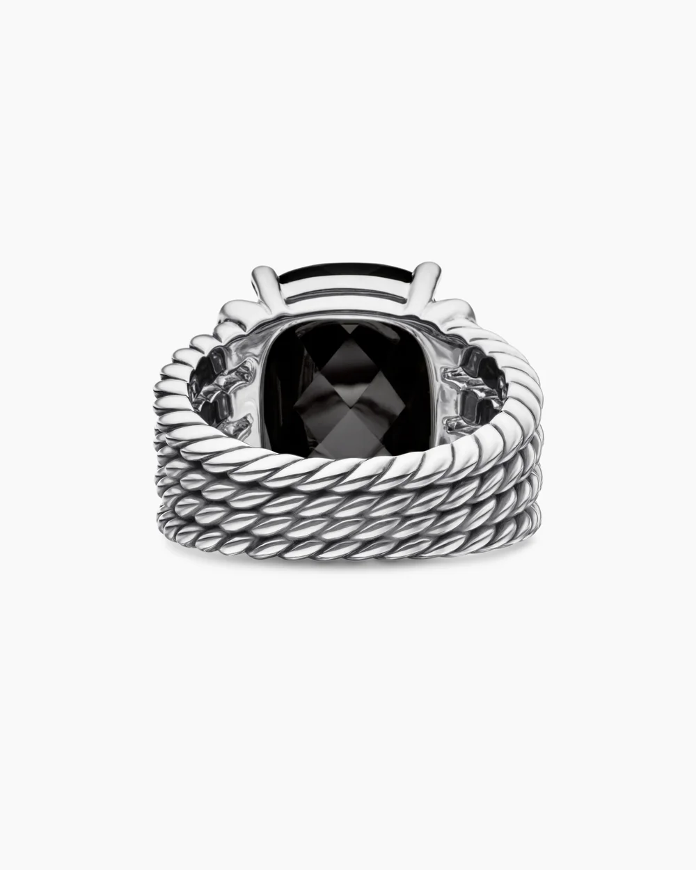 Wheaton® Ring Sterling Silver with Black Onyx and Diamonds