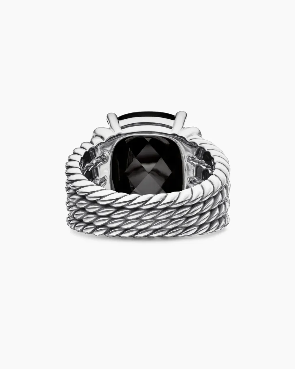 Wheaton® Ring Sterling Silver with Black Onyx and Diamonds