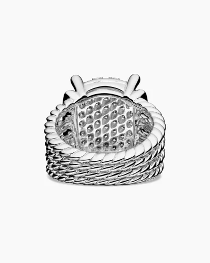 Wheaton® Ring Sterling Silver with Diamonds