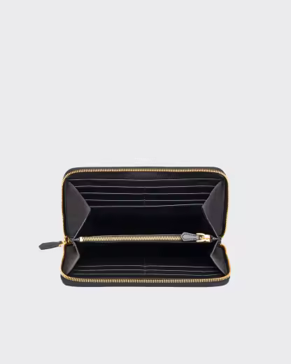 Large Saffiano Leather Wallet