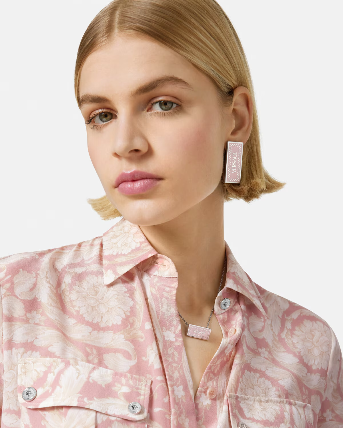 90s Vintage Logo Earrings