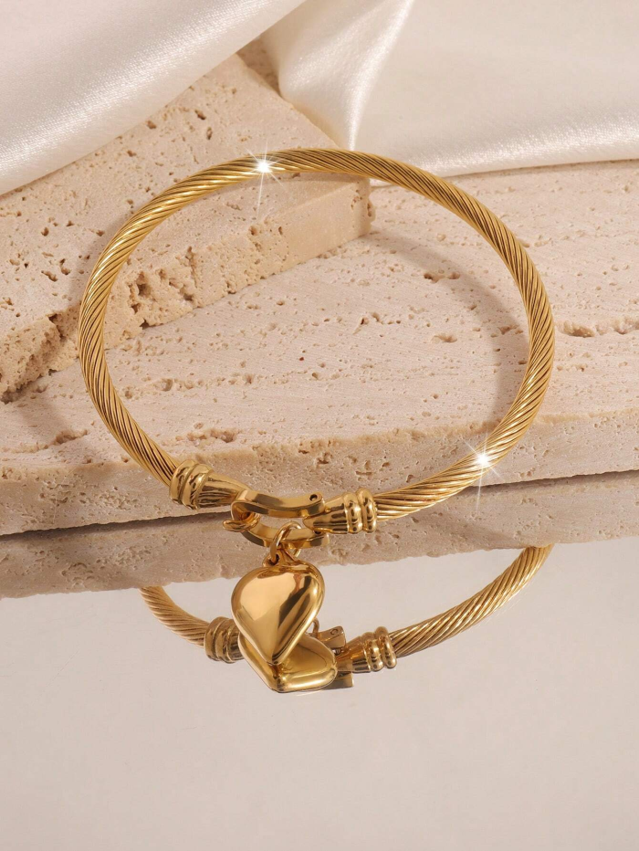 1 pcs of fashion, light luxury design, simple stainless steel bracelet