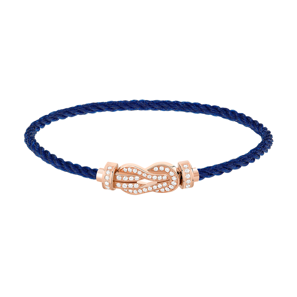 CHANCE INFINIE BRACELET 18K PINK GOLD AND DIAMONDS MEDIUM MODEL