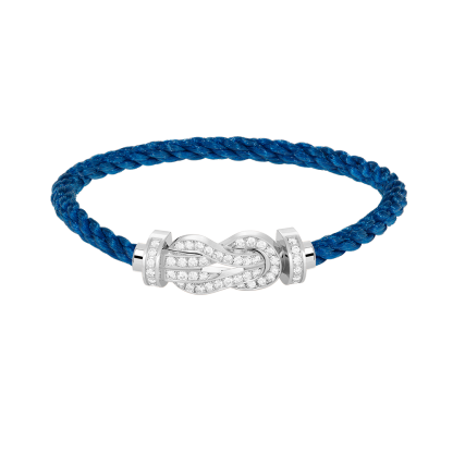 CHANCE INFINIE BRACELET 18K WHITE GOLD AND DIAMONDS LARGE MODEL