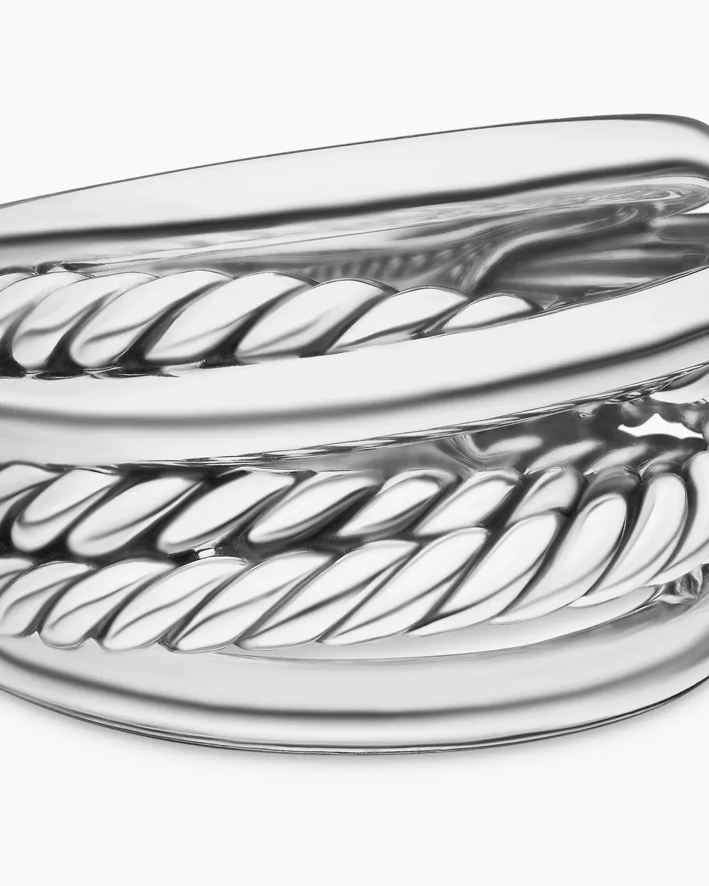 Crossover Ring Sterling Silver