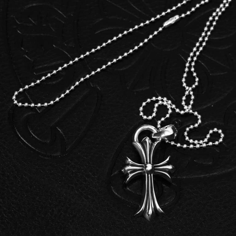 SMALL CROSS PENDANT WITH BAIL