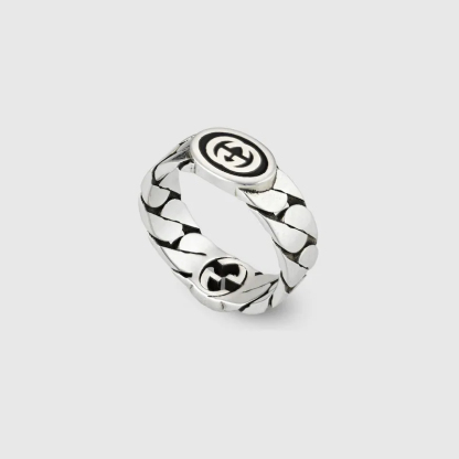 WIDE INTERLOCKING RING