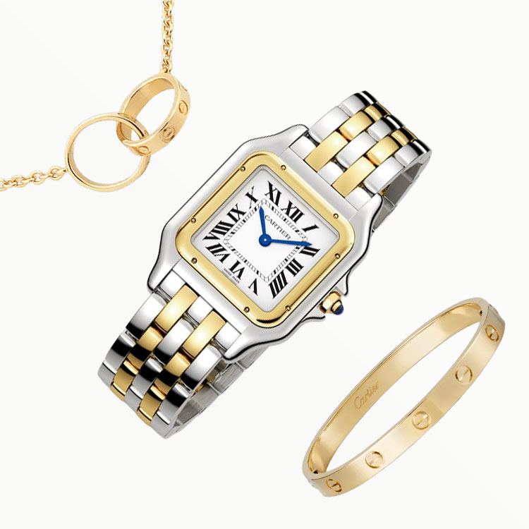 3-Piece Panthère Yellow Gold & Luck Gift