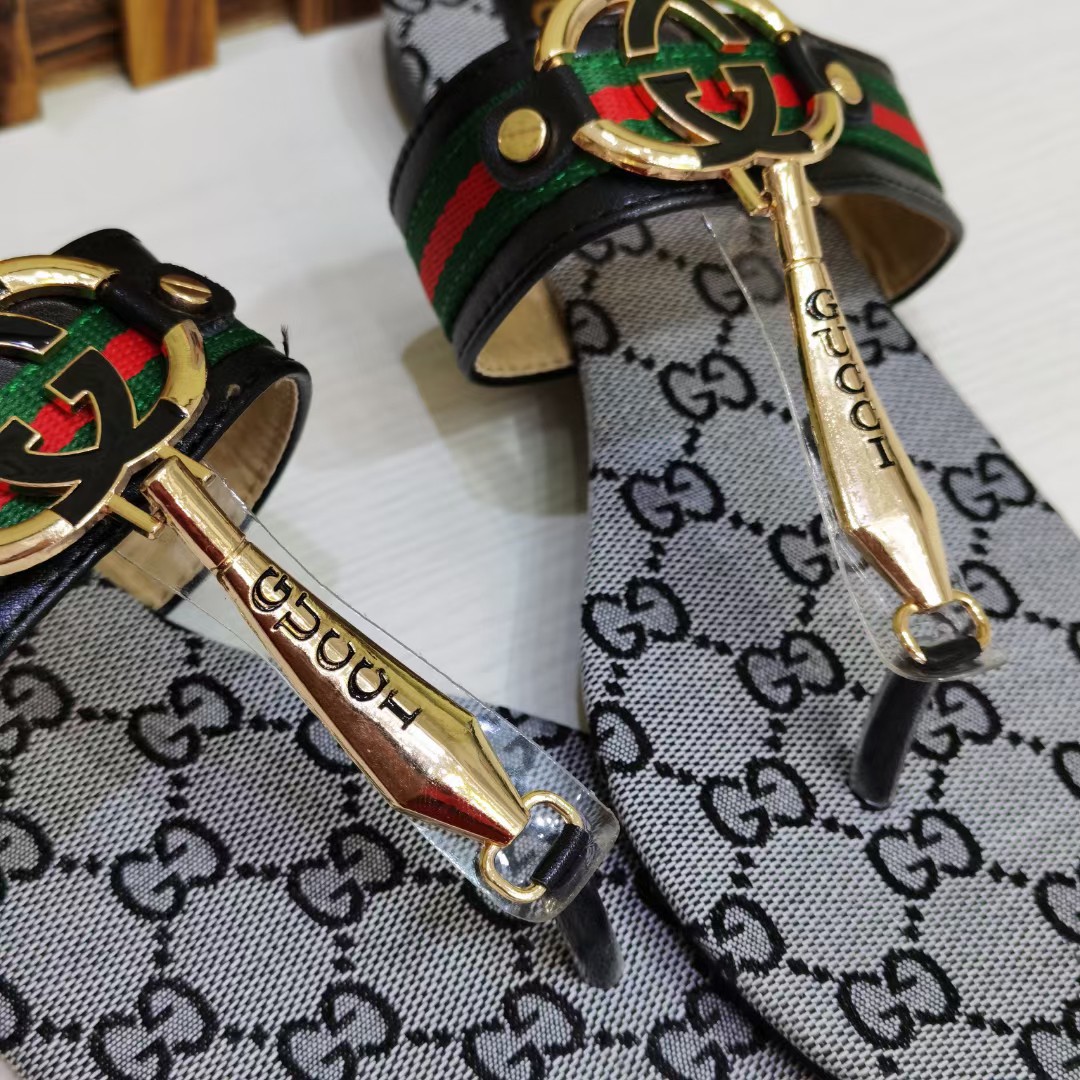 WOMEN'S SLIDE WITH DOUBLE G