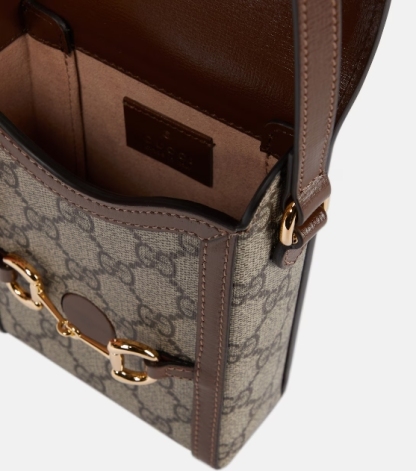 Horsebit 1955 canvas crossbody bag