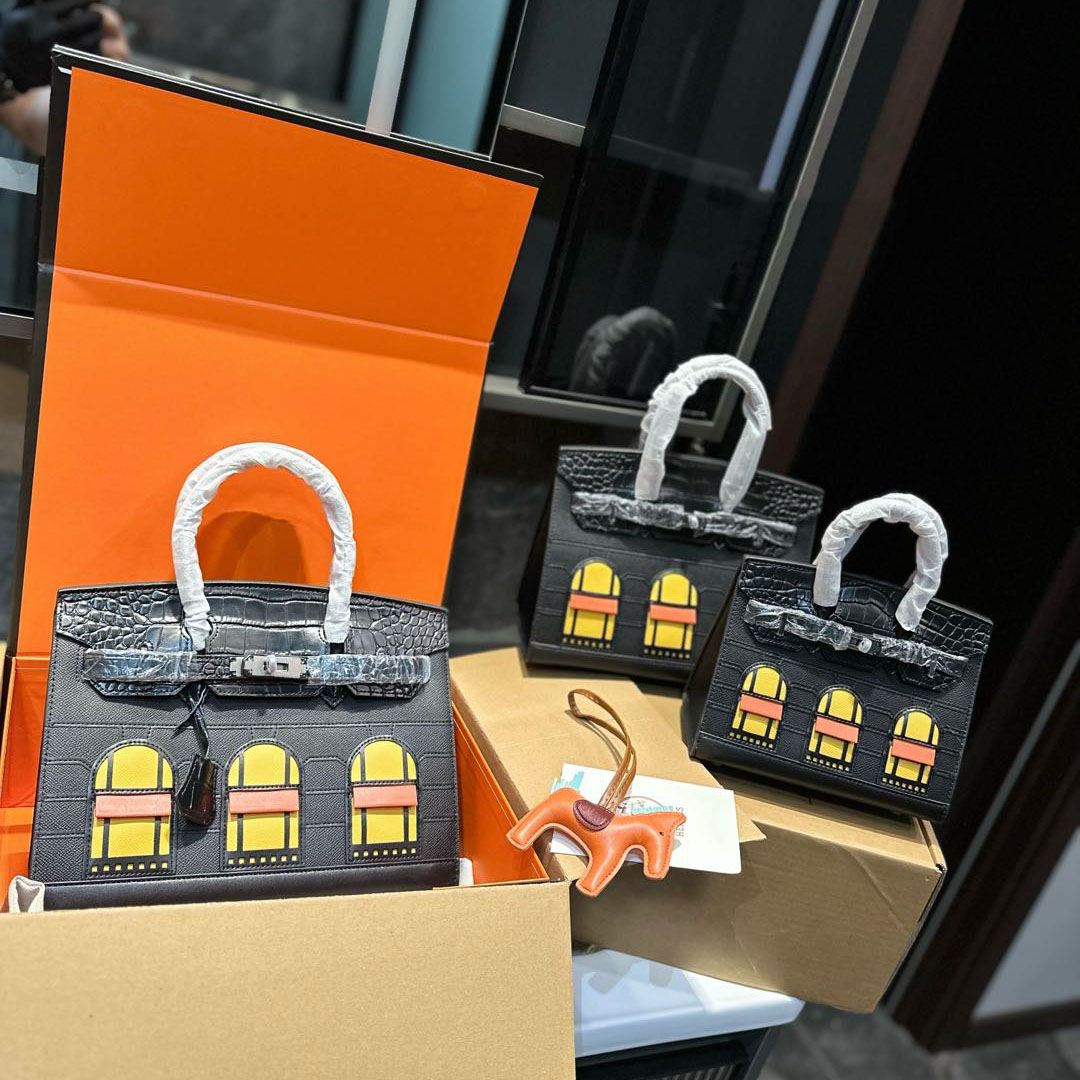 Birkin 20/25/29 Sellier Limited Edition Faubourg Bag with Palladium Hardware