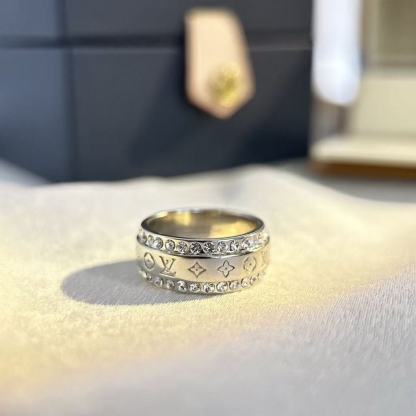 Les Gastons Vuithttton Small Ring, White Gold