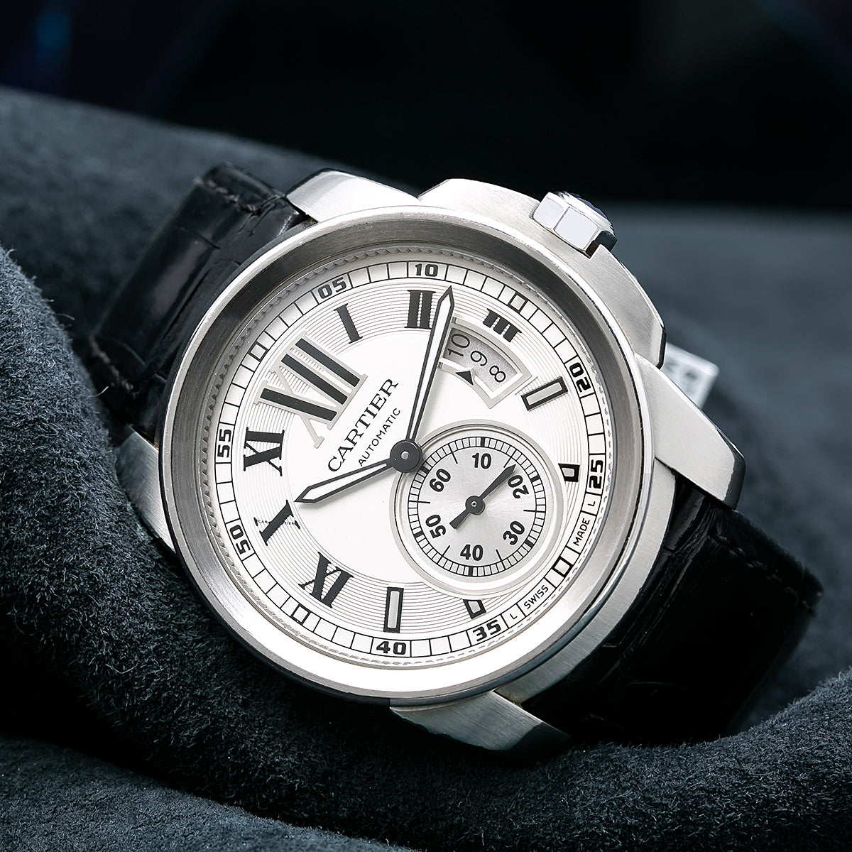 CARTIER CALIBRE DE CARTIER W7100037 42MM SILVER DIAL