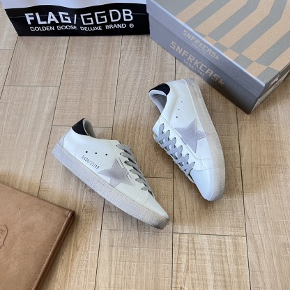 Silver Swarovski crystal star and heel tab