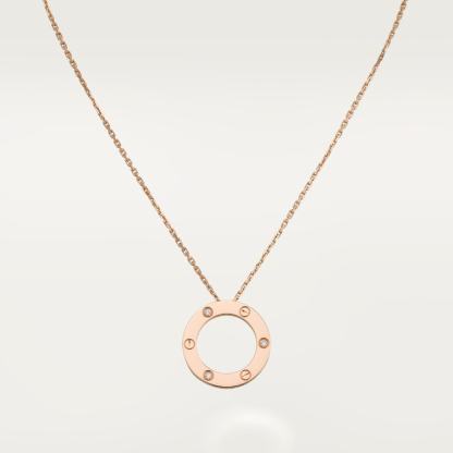 LOVE NECKLACE, 3 DIAMONDS