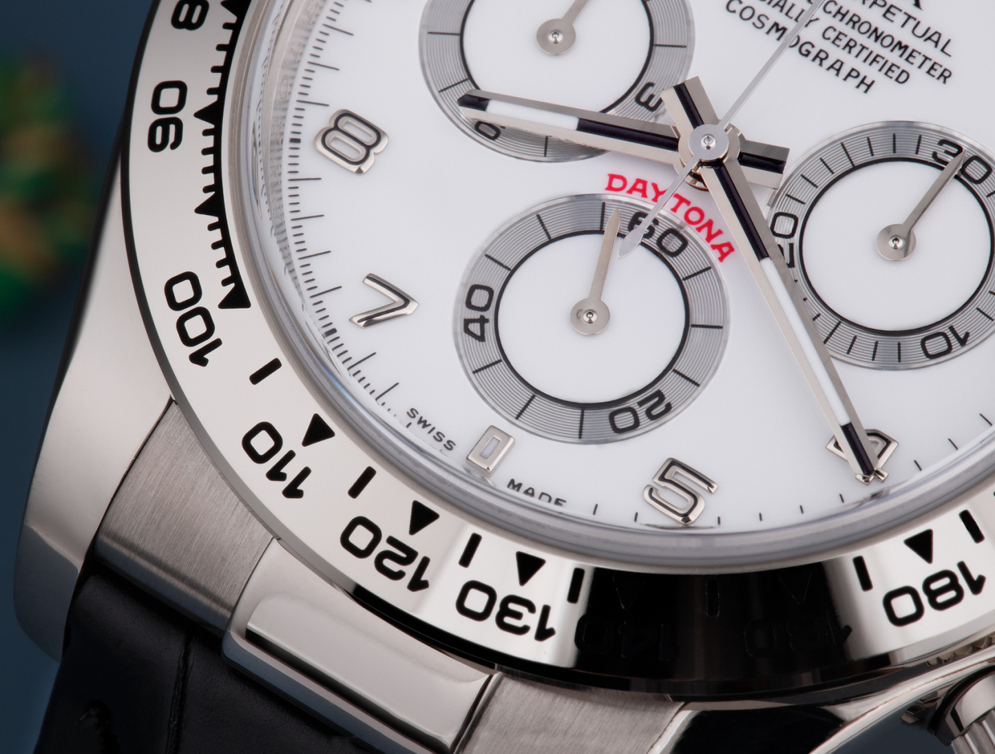 Daytona White Gold 116519