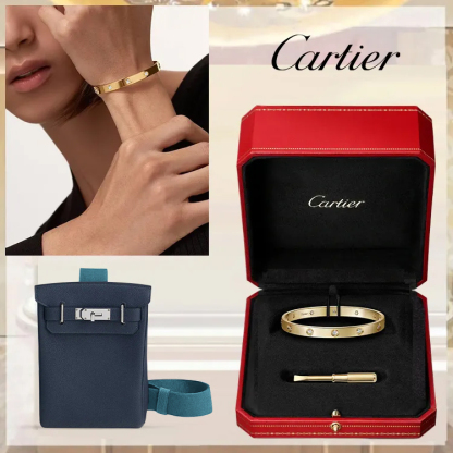 LOVE BRACELET, CLASSIC MODEL,10 DIAMONDS & HAC A DOS GM BACKPACK