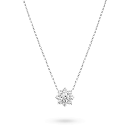 Sunflower Medium Diamond Pendant