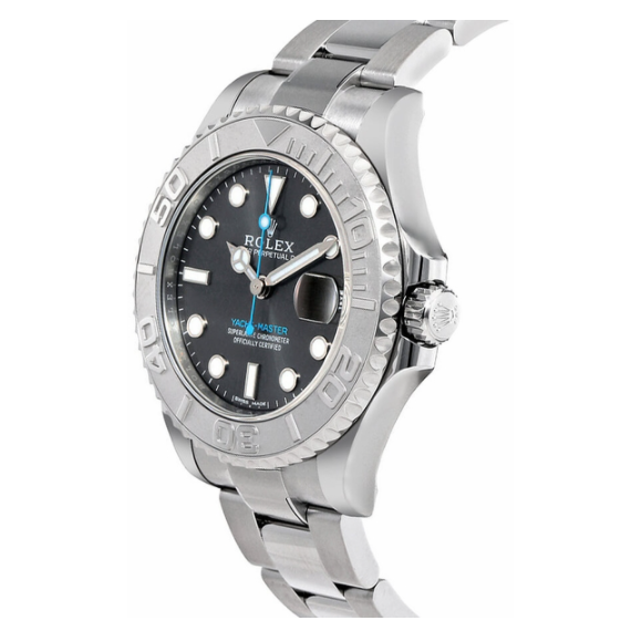 Yacht-Master 37 Rhodium Dial Chronometer Luxury Watch 268622-0002
