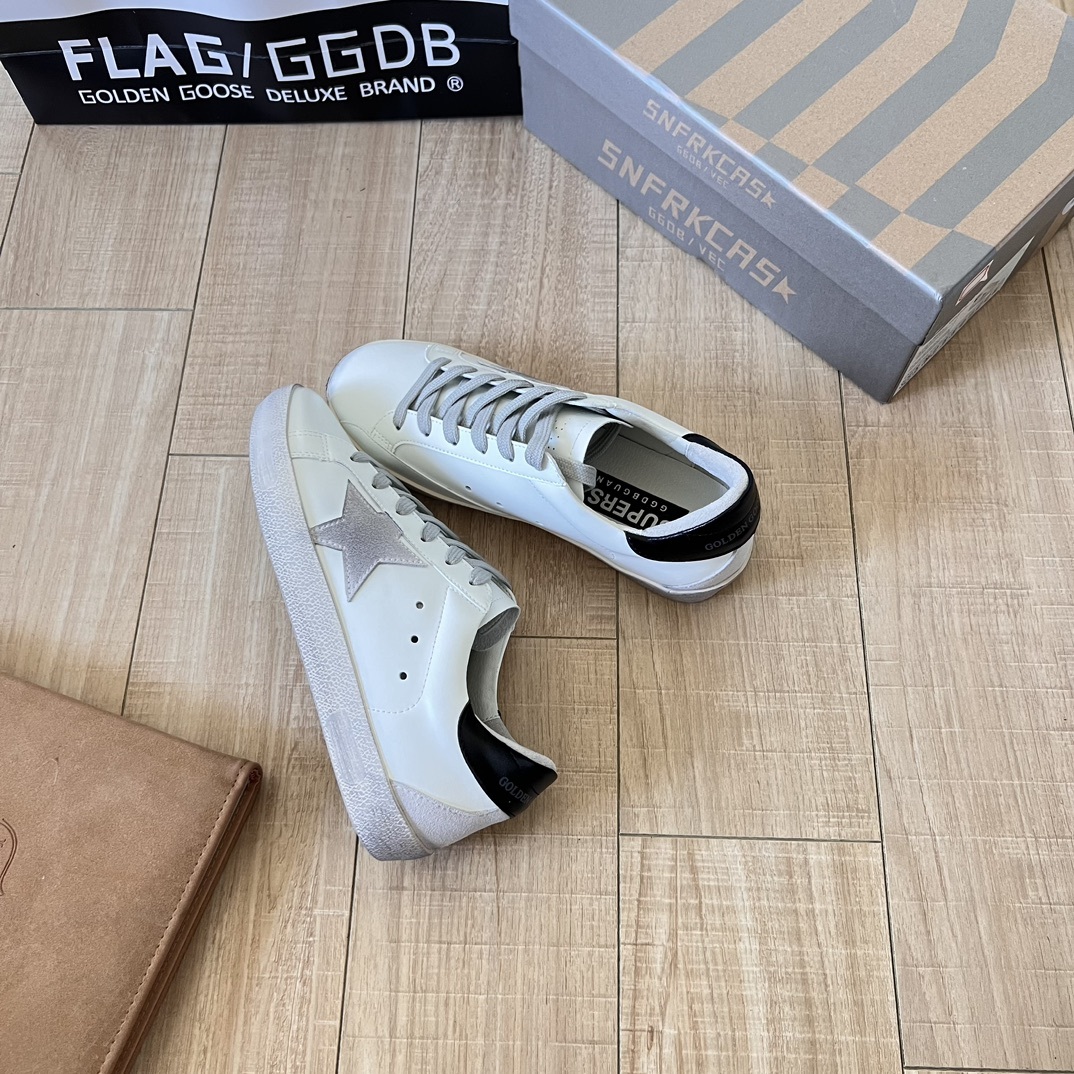 Silver Swarovski crystal star and heel tab