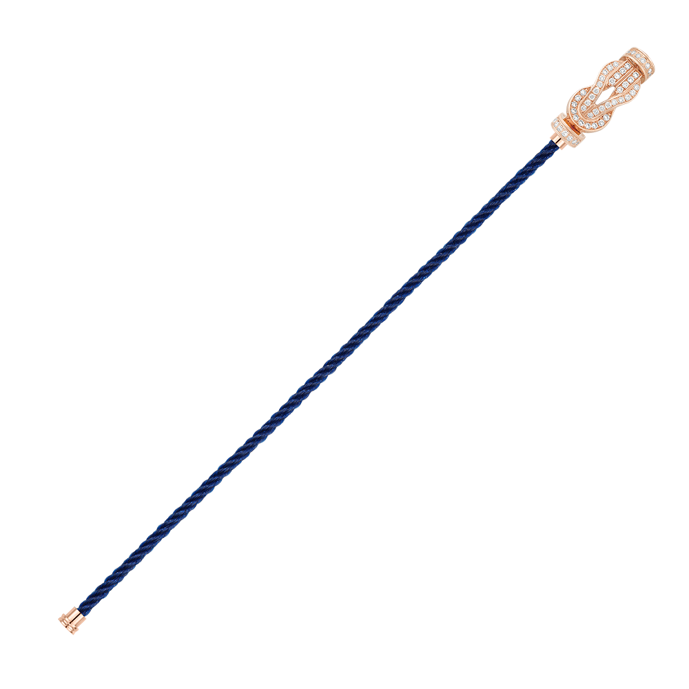 CHANCE INFINIE BRACELET 18K PINK GOLD AND DIAMONDS MEDIUM MODEL