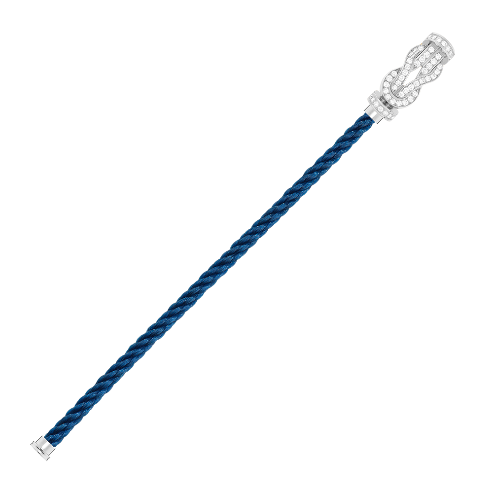 CHANCE INFINIE BRACELET 18K WHITE GOLD AND DIAMONDS LARGE MODEL