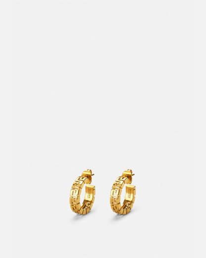 Greca Hoop Earrings